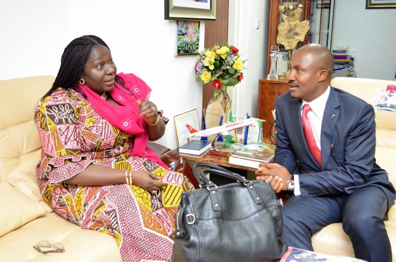 COURTESY VISIT TO NCPC BY THE HON. MINISTER. OF LAND, HOUSING AND URBAN DEVELOPMENT